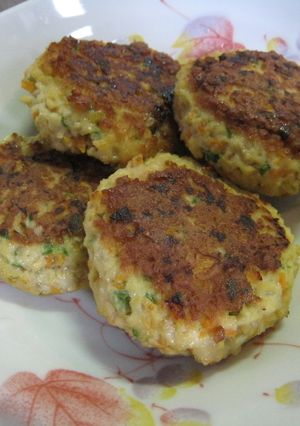 野菜たっぷり高野豆腐バーグ-レシピのメイン写真