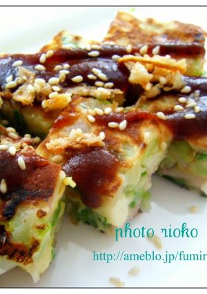 ＊コンソメ味で洋風お好み焼き＊-レシピのメイン写真