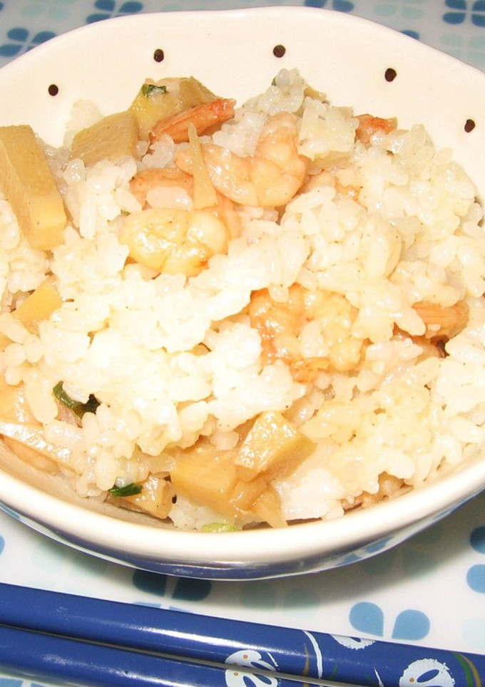 簡単☆洋風たけのこご飯-レシピのメイン写真