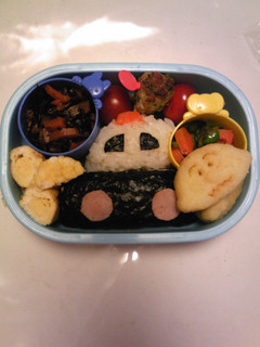 キャラ弁☆おにぎり5・パトカー-レシピのメイン写真