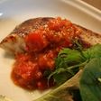 鯛のソテー トマ味噌ソース