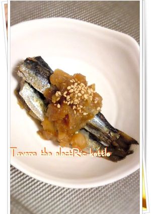いわしの新玉ねぎ煮-レシピのメイン写真