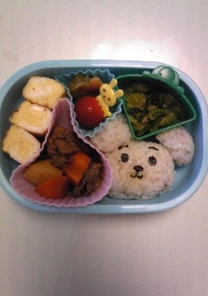 キャラ弁☆おにぎり7・しろくま-レシピのメイン写真