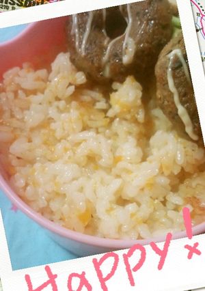 簡単！新玉葱と人参ごはん-レシピのメイン写真