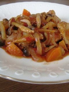 豪華に見えるよ~簡単鶏肉のトマト煮-レシピのメイン写真