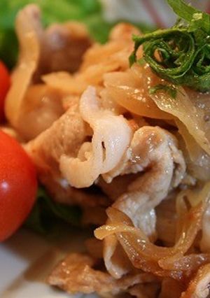 夏にぴったり☆豚肉の梅しそしょうが焼き-レシピのメイン写真