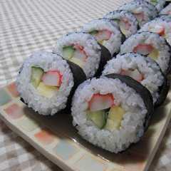 รูปของ 簡単！チーズの海苔巻き♪巻き♪ご飯