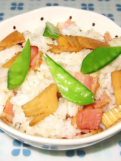 簡単☆洋風たけのこご飯②-レシピのメイン写真