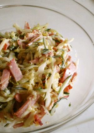 焼き豚で♪簡単サラダ♪-レシピのメイン写真