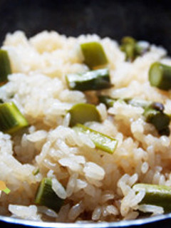 アスパラの炊き込みご飯-レシピのメイン写真