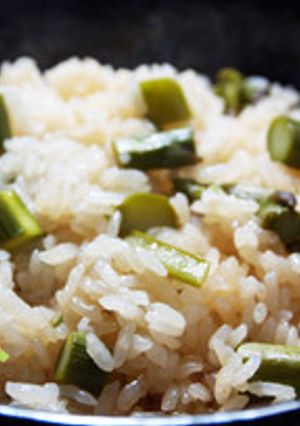 アスパラの炊き込みご飯-レシピのメイン写真