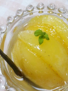 桃のコンポート✿バニラの香り✿-レシピのメイン写真