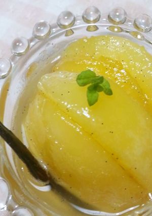 桃のコンポート✿バニラの香り✿-レシピのメイン写真