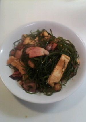 刻みこんぶとおあげ-レシピのメイン写真