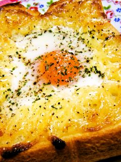 マヨラーさんに捧げる♡マヨたまトースト-レシピのメイン写真