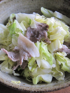 レンジで簡単!キャベツと豚肉のレンジ蒸し-レシピのメイン写真