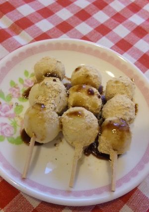 おとうふの団子♪〜黒蜜きなこで☆〜-レシピのメイン写真