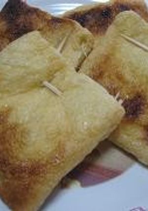 ネギの油揚げ包み焼き-レシピのメイン写真