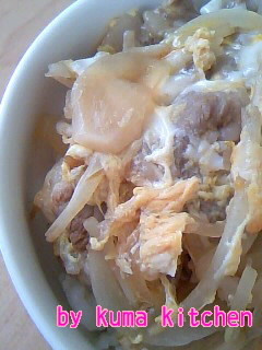 牛とじ丼-レシピのメイン写真