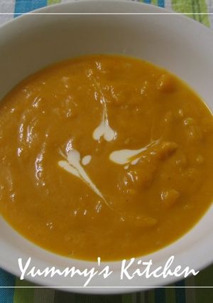 カレー味のパンプキンスープ-レシピのメイン写真