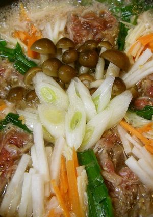 韓国　牛肉の寄せ鍋　プルコギチョンゴル-レシピのメイン写真