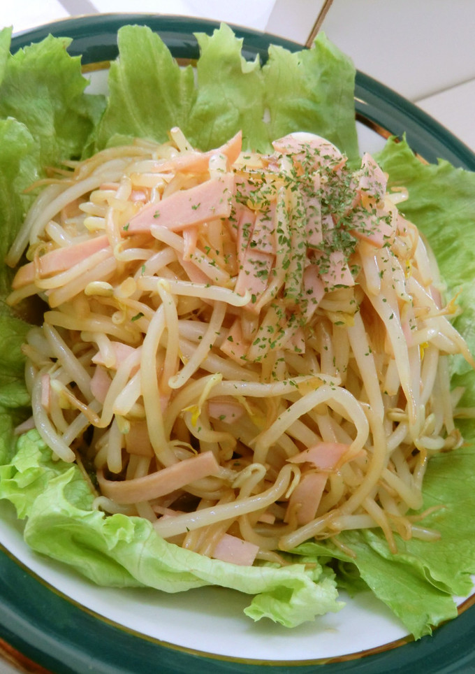 もやしとハムのからし和え-レシピのメイン写真
