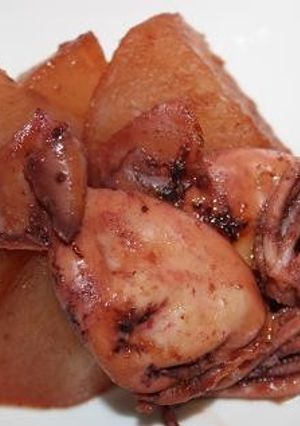 短時間で出来るイカと大根の煮物～♪-レシピのメイン写真