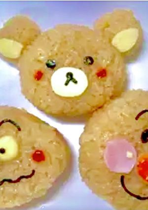 超簡単!キャラ弁にも使える美味しい茶飯♡-レシピのメイン写真