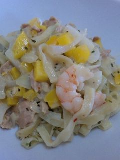 豆乳でクリームパスタ-レシピのメイン写真
