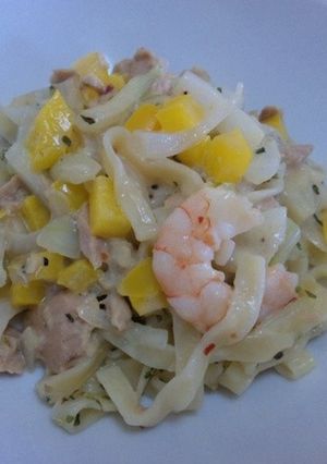 豆乳でクリームパスタ-レシピのメイン写真