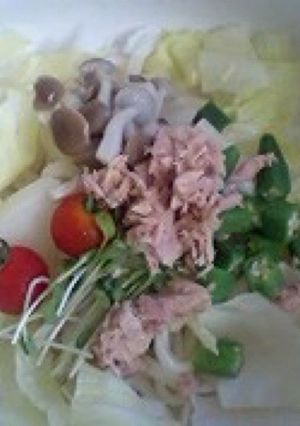 簡単♪うまうま☆サラダうどん!-レシピのメイン写真