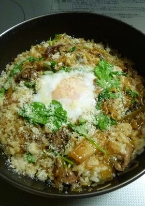 すき焼きがイタリアンに変身！-レシピのメイン写真