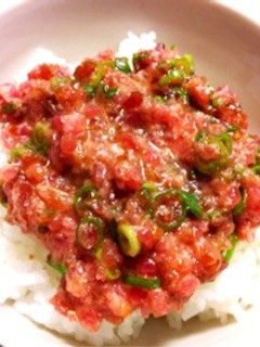 ねぎとろ丼-レシピのメイン写真