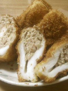 はんぺんの肉詰め揚げ-レシピのメイン写真