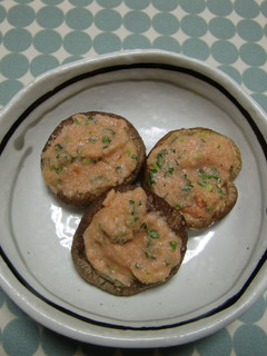 しいたけの明太マヨネーズ焼き-レシピのメイン写真