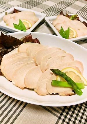子どもが作る鶏ハム♪-レシピのメイン写真