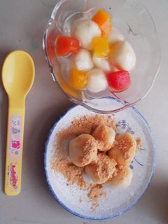 豆腐入白玉団子のフルーツポンチ-レシピのメイン写真
