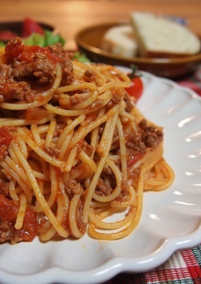 挽肉とトマトの定番パスタ☆-レシピのメイン写真