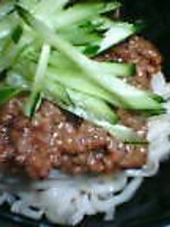 肉みそうどん。-レシピのメイン写真