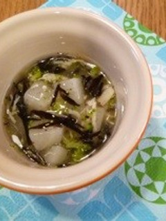 離乳食 かぶとひじきのトロトロ煮-レシピのメイン写真