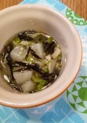 離乳食 かぶとひじきのトロトロ煮-レシピのメイン写真