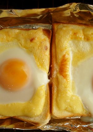 乗せて焼くだけ かんたん マヨトースト-レシピのメイン写真