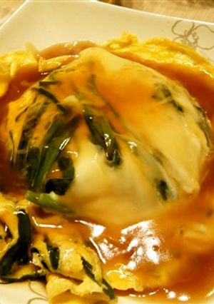 ランチに♪簡単！ニラ玉あんかけ丼-レシピのメイン写真