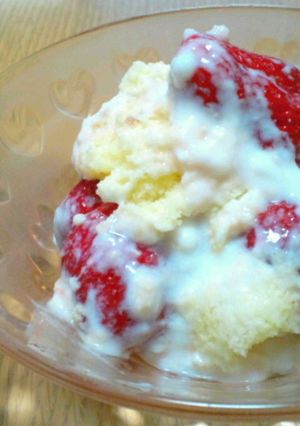 女子の味方♪なんちゃってショートケーキ-レシピのメイン写真