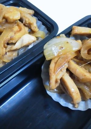 お弁当に…鶏もも肉の焼き肉弁当-レシピのメイン写真