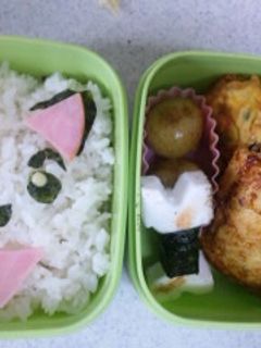 キャラ弁☆銀魂・定春?-レシピのメイン写真