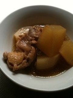 鶏と大根の煮付け-レシピのメイン写真