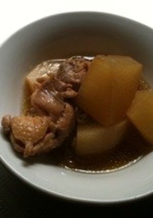 鶏と大根の煮付け-レシピのメイン写真