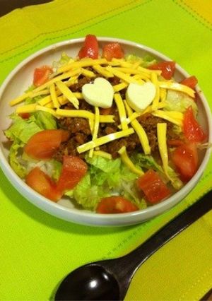 Wチーズのタコライス☆-レシピのメイン写真