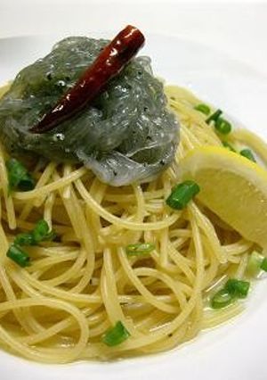 生シラスパスタ-レシピのメイン写真